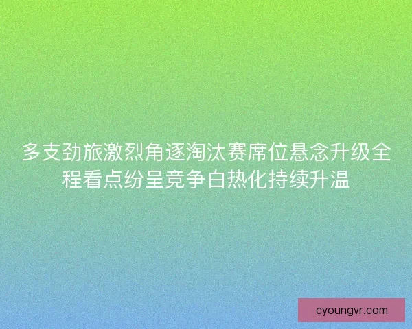 多支劲旅激烈角逐淘汰赛席位悬念升级全程看点纷呈竞争白热化持续升温